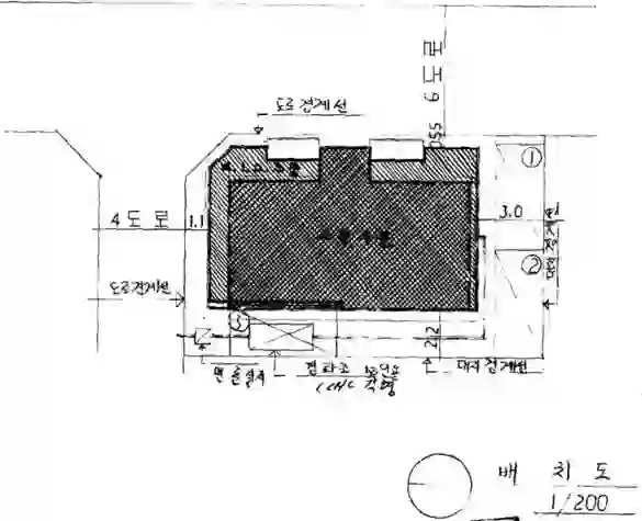 복성빌라 배치도 이미지